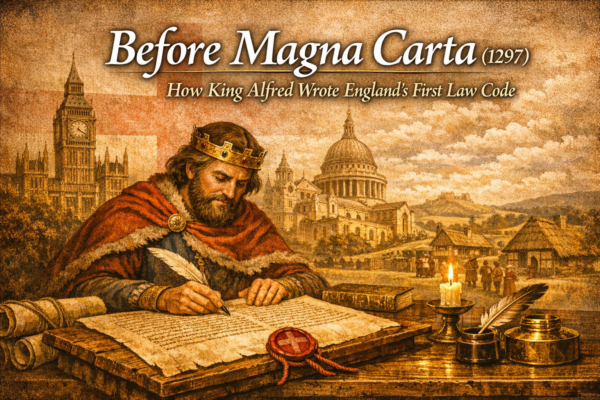 Before Magna Carta: How King Alfred Wrote England’s First Law Code