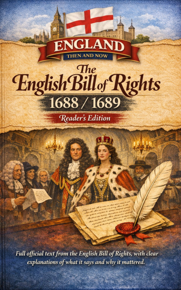 The English Bill of Rights 1688/1689 – Reader’s Edition - England Then ...